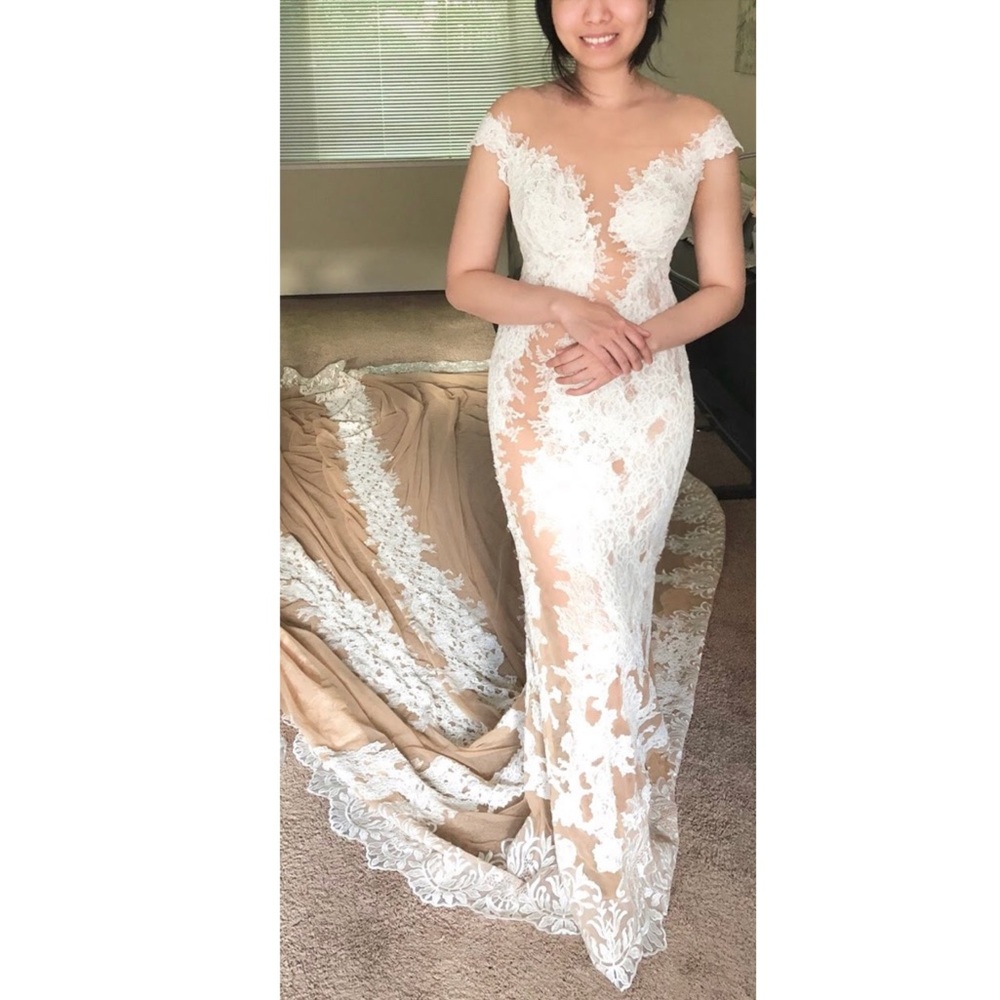 Wedding dress pronovias inspired